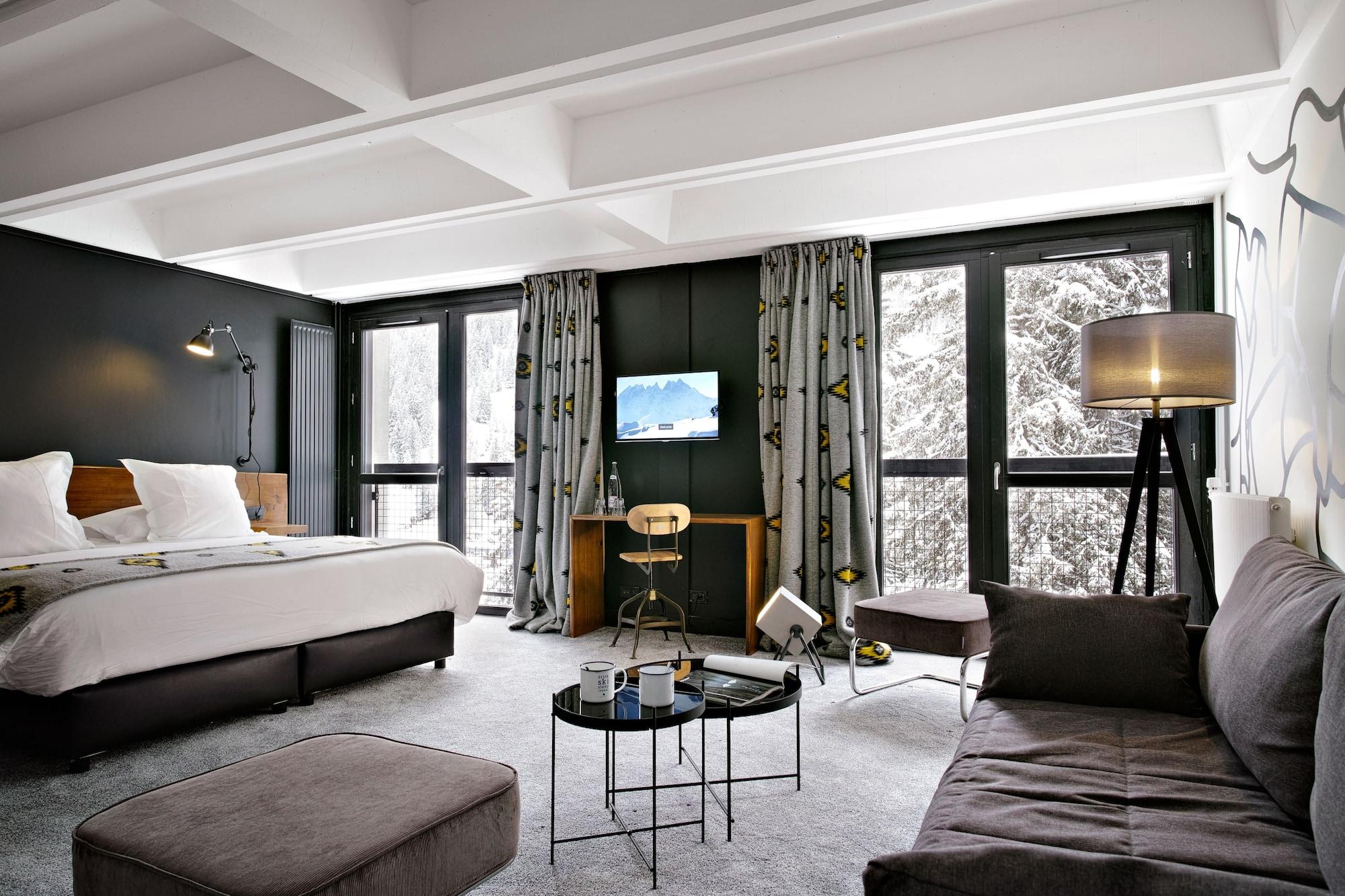 Totem, Friendly Hotel & Spa Flaine Exterior foto