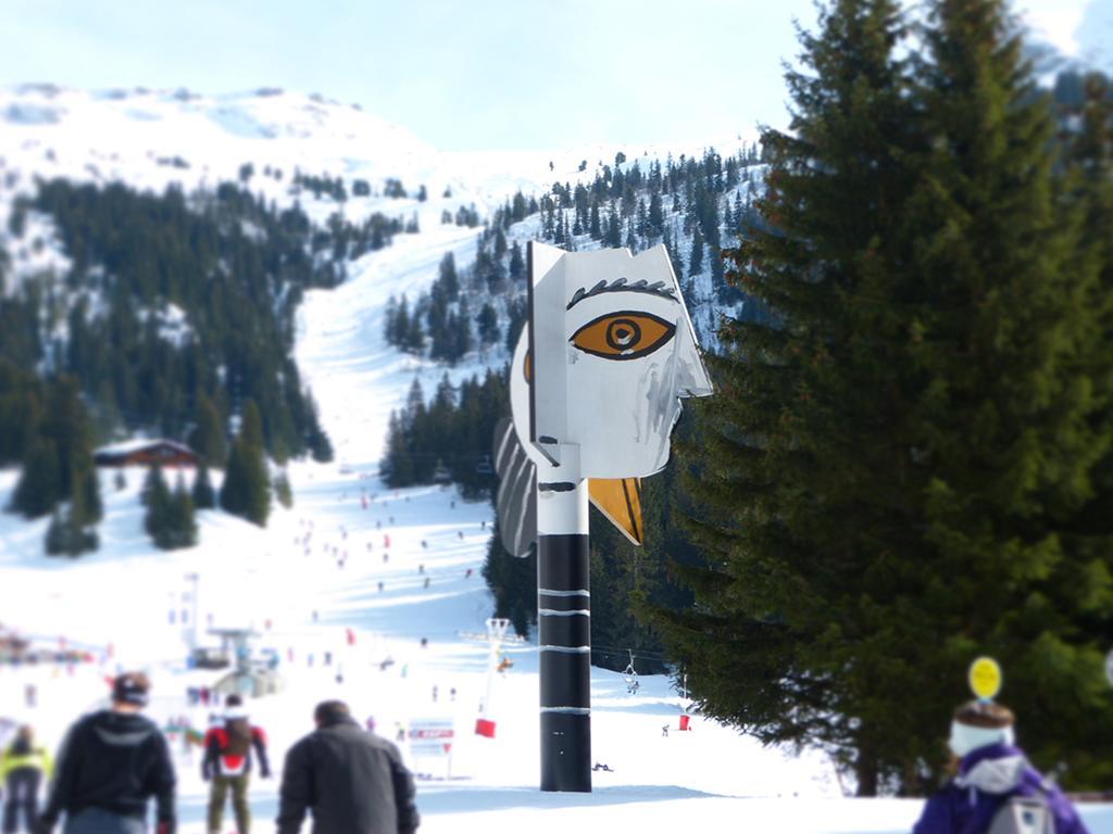 Totem, Friendly Hotel & Spa Flaine Exterior foto